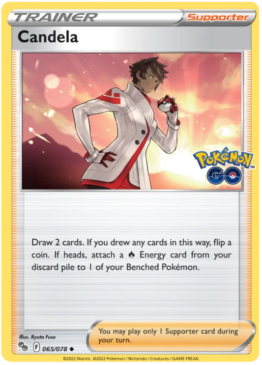 065/078 Candela - Pokemon GO