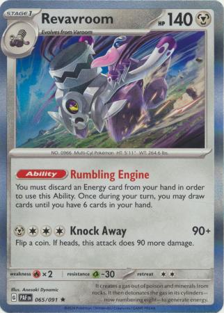 065/091 Revavroom (Holo) - Paldean Fates
