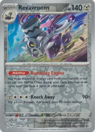 065/091 Revavroom (Reverse Holo) - Paldean Fates