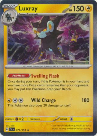 071/193 Luxray (Holo) - Paldea Evolved