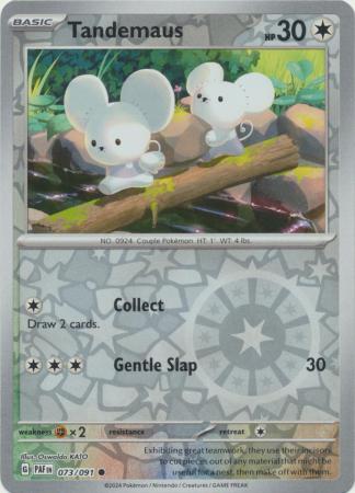 073/091 Tandemaus (Reverse Holo) - Paldean Fates