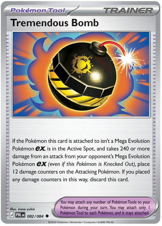 082/084 Tremendous Bomb - Pitch Black