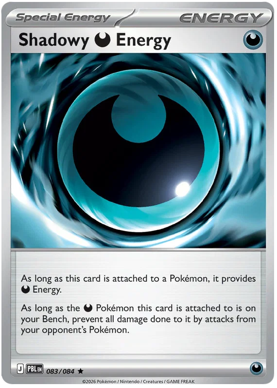 083/084 Shadowy Dark Energy (Holo) - Pitch Black