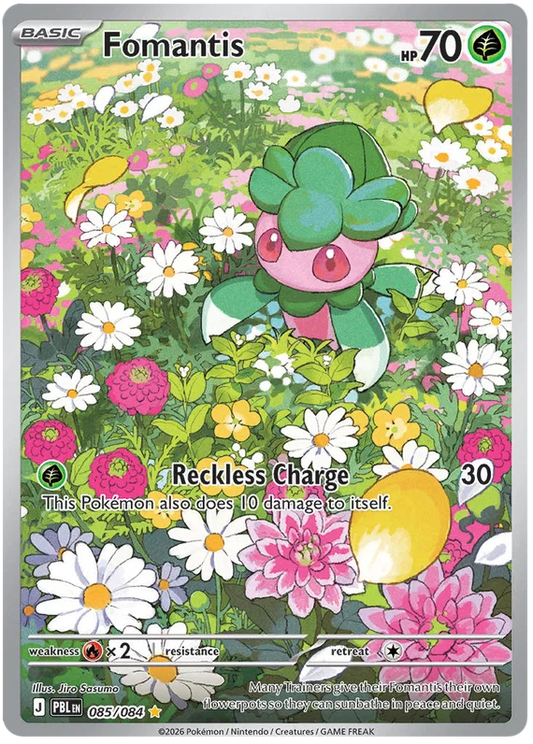 085/084 Fomantis - Pitch Black