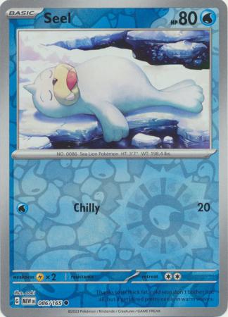 086/165 Seel (Reverse Holo) - 151