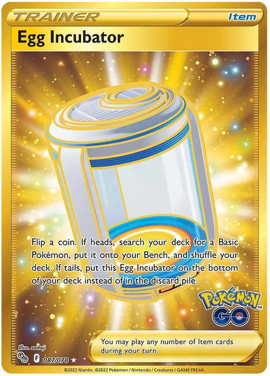 087/078 Egg Incubator - Pokemon GO
