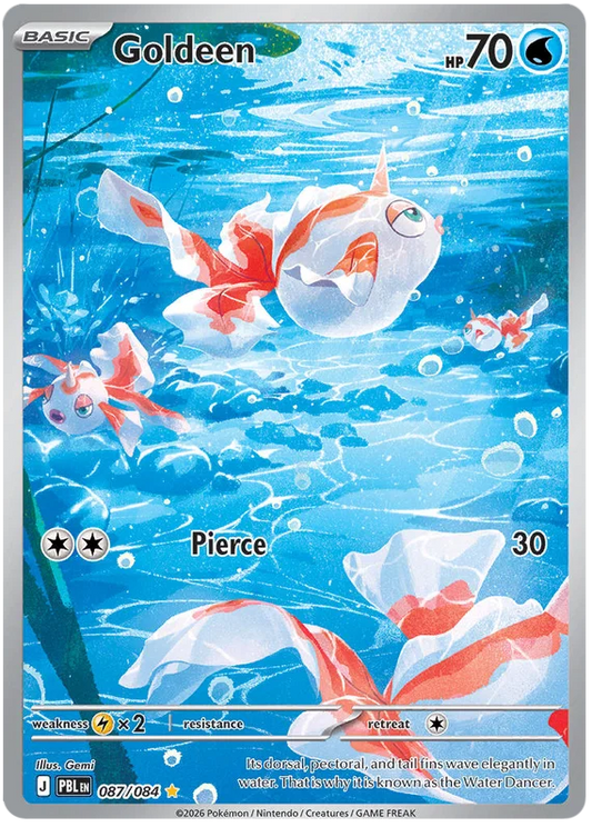 087/084 Goldeen - Pitch Black