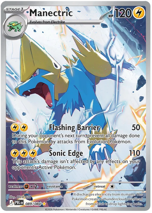 089/084 Manectric - Pitch Black