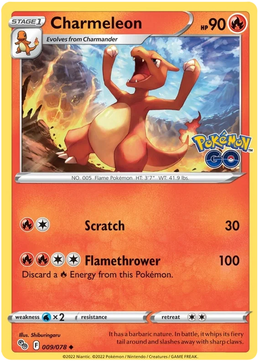 009/078 Charmeleon - Pokemon GO