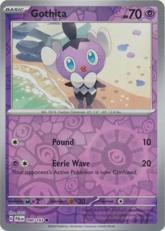 090/193 Gothita (Reverse Holo) - Paldea Evolved