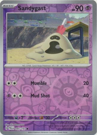 095/193 Sandygast (Reverse Holo) - Paldea Evolved
