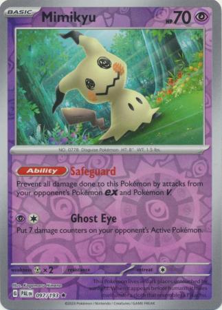 097/193 Mimikyu (Reverse Holo) - Paldea Evolved