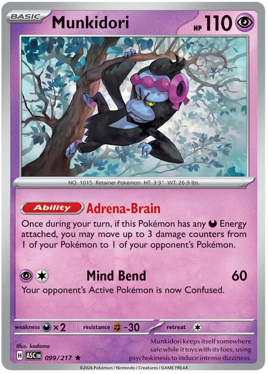 099/217 Munkidori (Holo) - Ascended Heroes