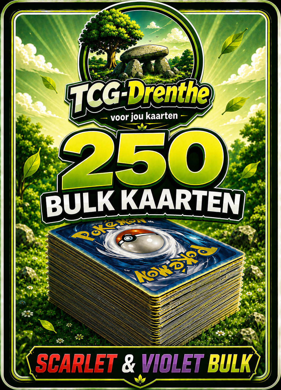 250 Bulk Kaarten (Scarlet & Violet)